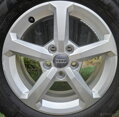Disky AUDI - 5x112 r16 /4ks - TOP stav!