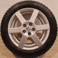 Zimná sada Aluett - 5x105 r16 + Continental 205/55 r16 /4ks - TOP stav!