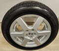 Zimná sada Aluett - 5x105 r16 + Continental 205/55 r16 /4ks - TOP stav!