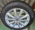 Zimná sada VW - 5x100 r16 + 185/60 r16 /4ks - TOP stav!