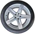 Zimná sada RIAL - 5x108 r18 + Dunlop 245/45 r18 /4ks 