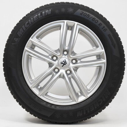 Zimná sada Brock - 5x112 r16 + Michelin 205/60 r16 / 4ks - TOP stav!