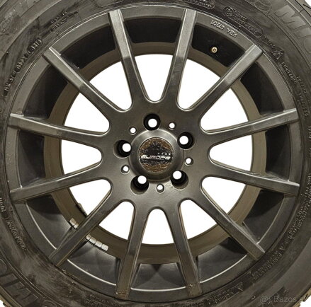 Čierne hliníkové disky - 5x112 r17 /4ks