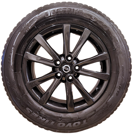Zimná sada NISSAN - 5x114,3 r17 + TOYO 225/65 r17 106H /4ks