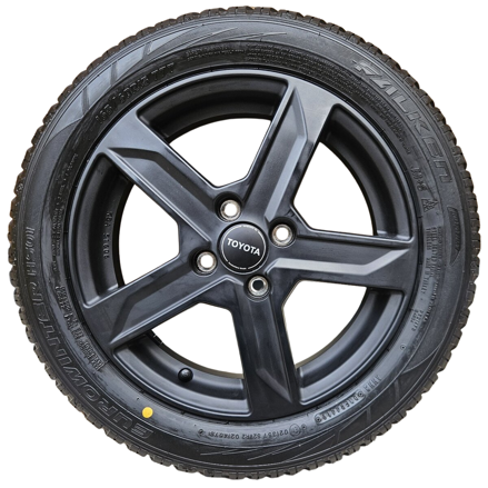 Zimná sada BROCK - 4x100 r15 + 165/60 r15 /4ks - NEJAZDENÁ!