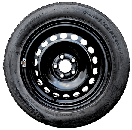 Zimná sada VW - 5x100 r15 + Hankook 185/65 r15 88T /4ks