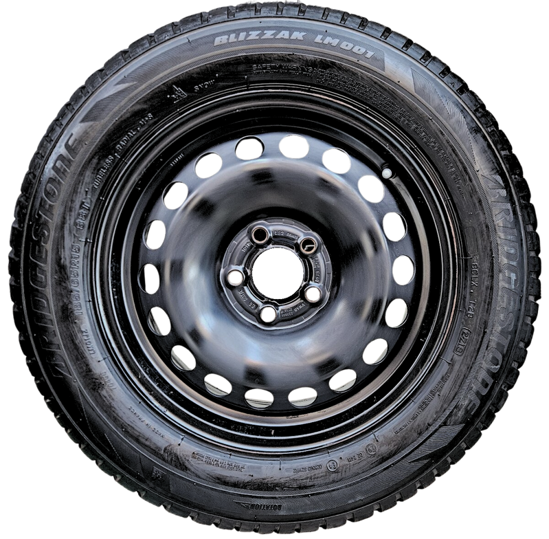 Zimná sada VW - 5x100 r15 + 185/65 r15 /4ks