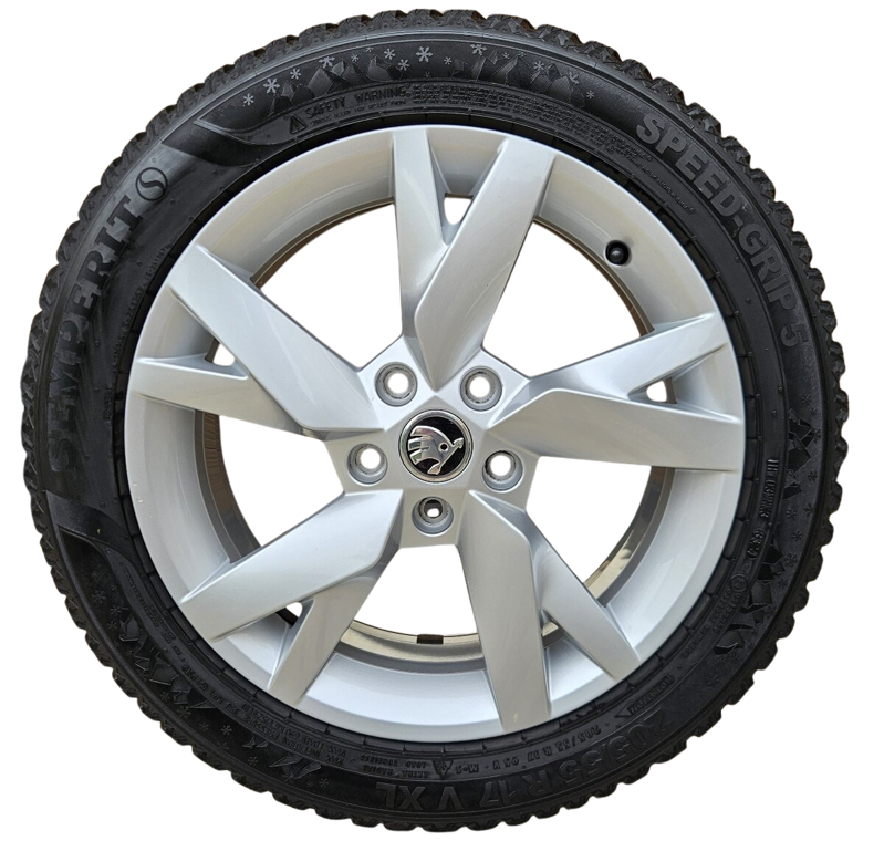 Zimná sada Škoda - 5x112 r17 + 205/55 r17 /4ks