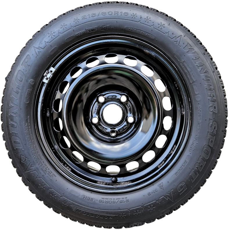 Zimná sada VW - 5x112 r16 + DUNLOP 215/60 r16 95H /4ks
