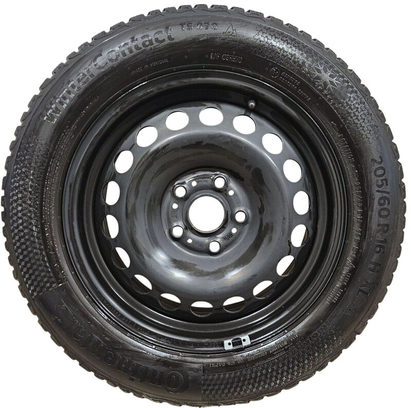 Zimná sada VW - 5x112 r16+ Continental 205/60 r16 /4ks