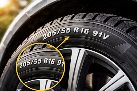 Čo znamenajú údaje na pneumatike?